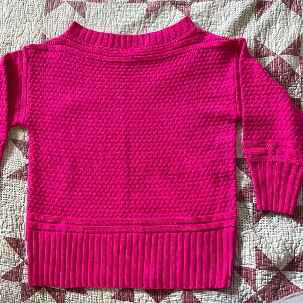 Promesa hot pink oversized sweater, never worn, size small